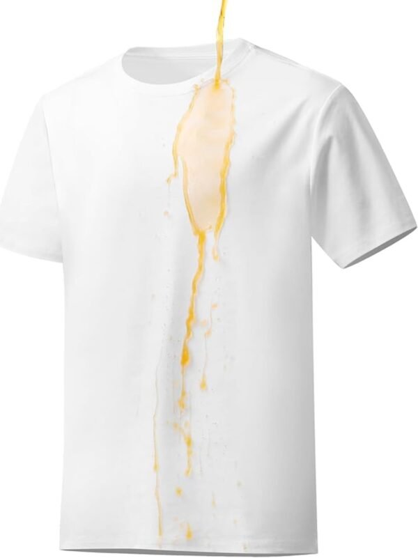 Neat White Basic Crewneck Short Sleeve Cotton Polyester Water Repellent Tops T Shirts Tee For Women - Image 7