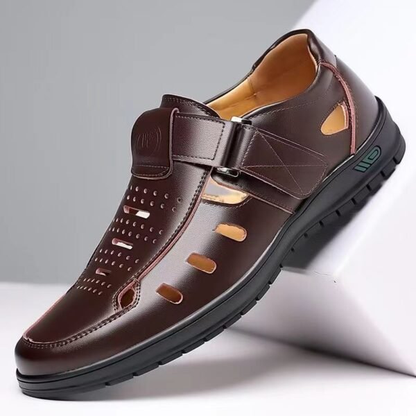 Casual Breathable Summer Hollow Sandals Men - Image 2