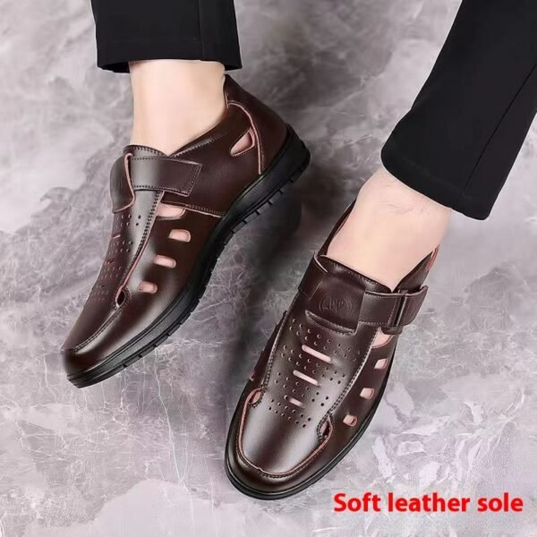 Casual Breathable Summer Hollow Sandals Men - Image 5