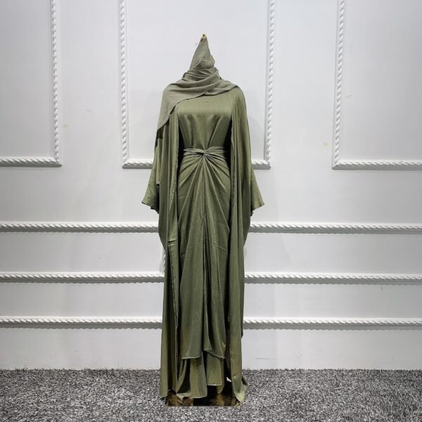 Ensemble Femme Musulmane Kaftan Abaya Dubai Turkey Islam - Image 5